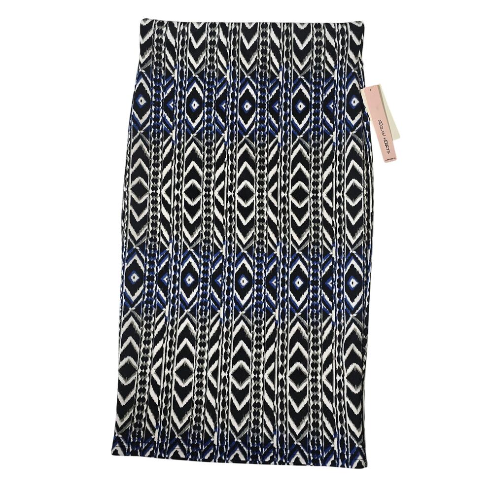 Sequin Hearts Boho Womens Skirt Size Medium